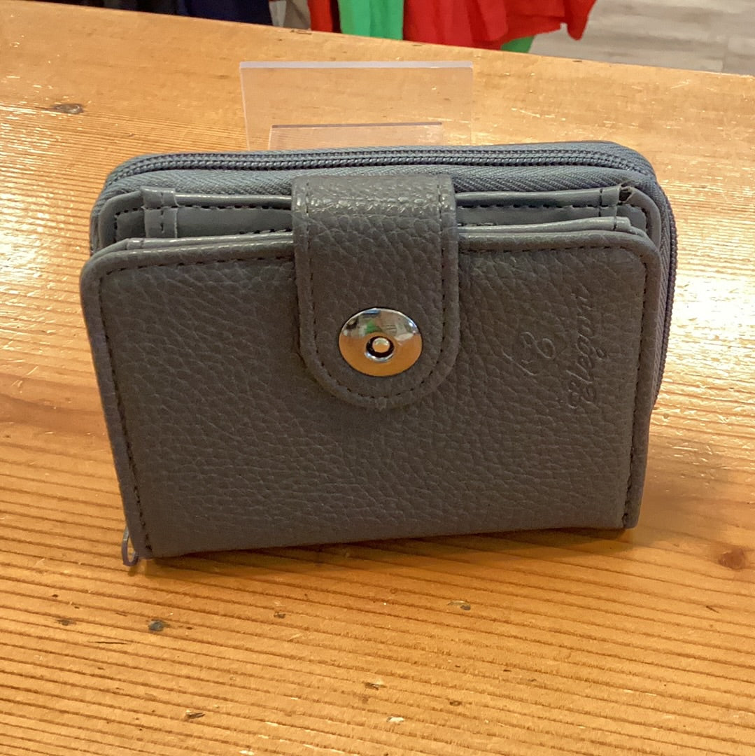 Wallet Vegan plain mid