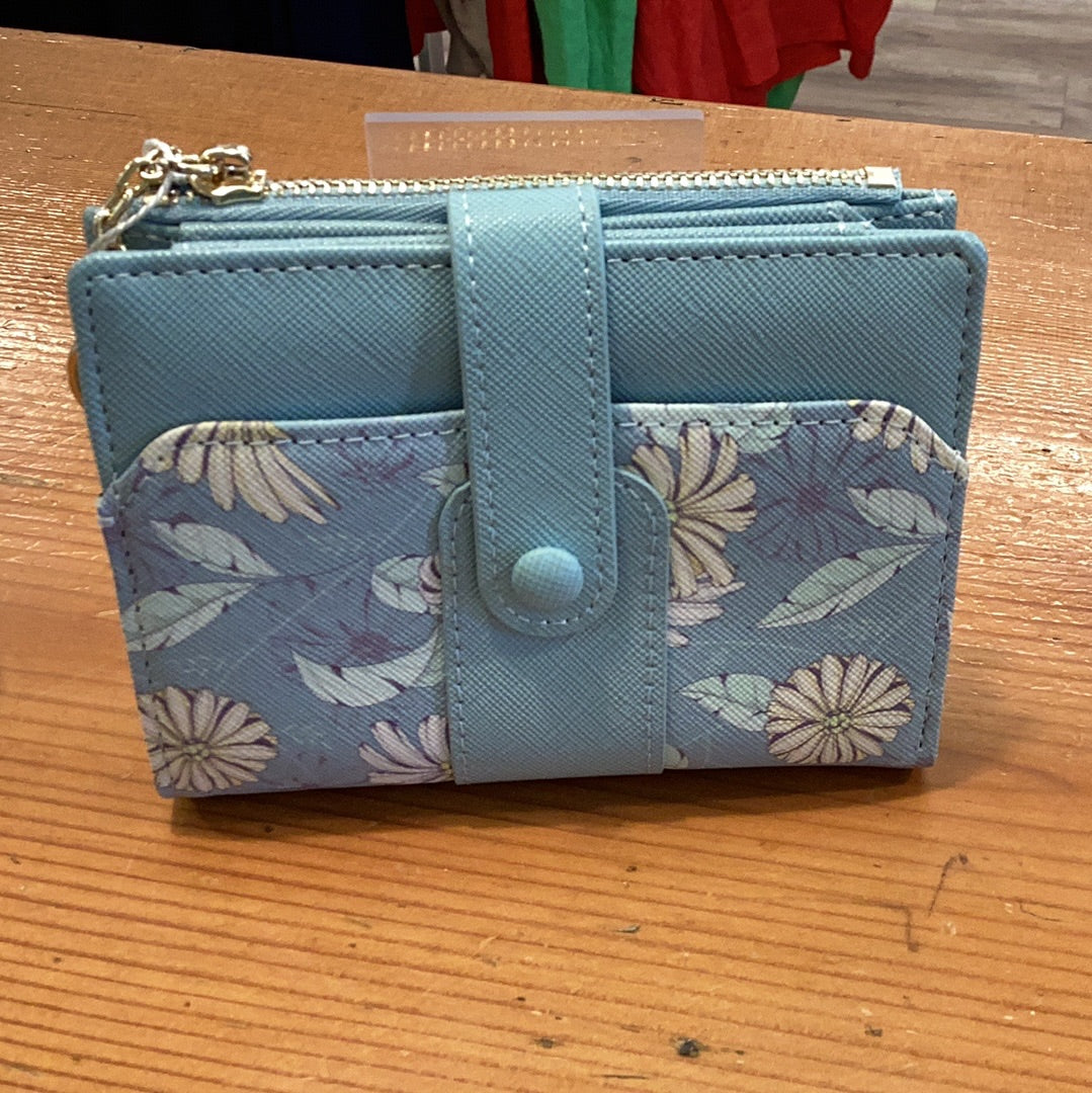 Wallet Vegan print mid