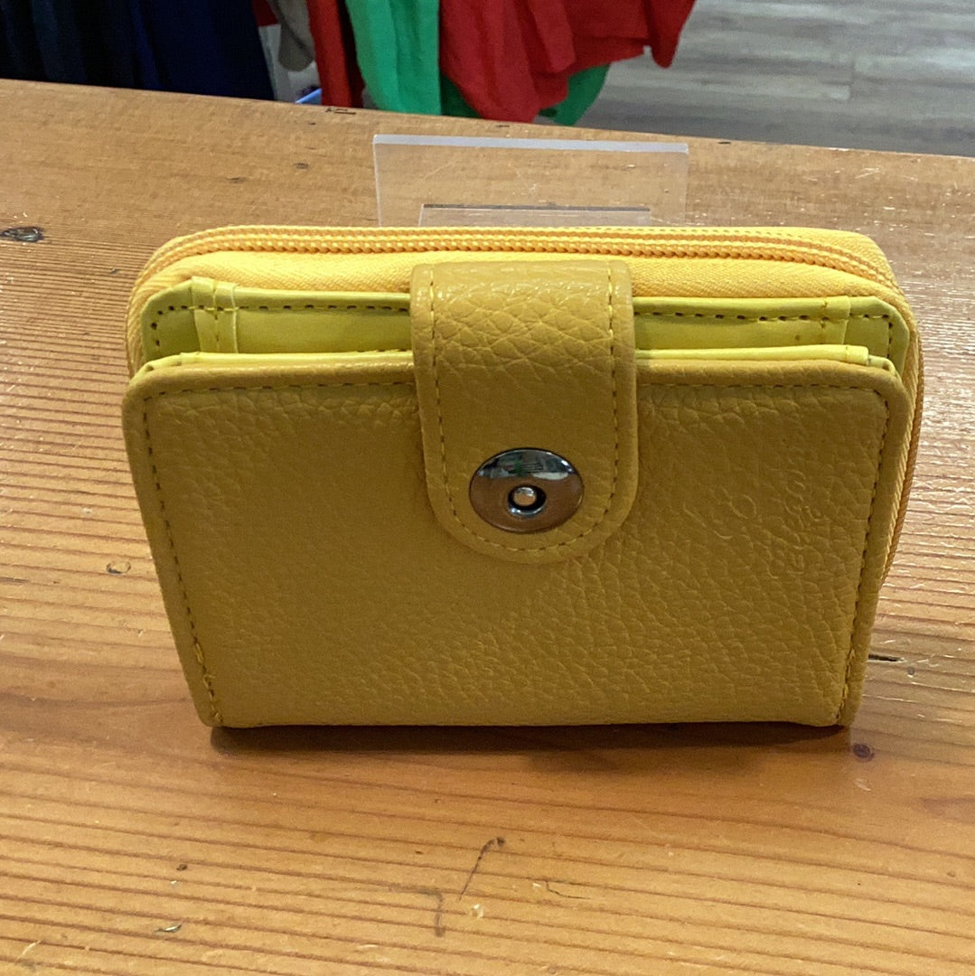 Wallet Vegan plain mid