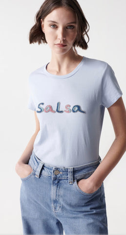 Salsa T-shirt -Blue