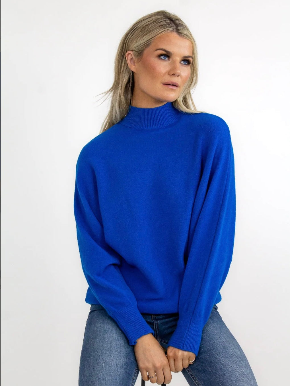 K&P Verona Knit Cobalt