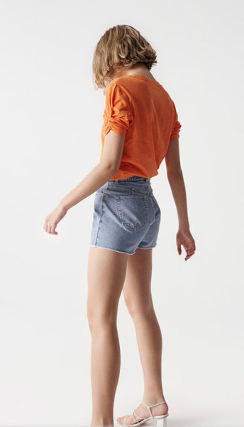 Salsa Plain T-shirt-Orange