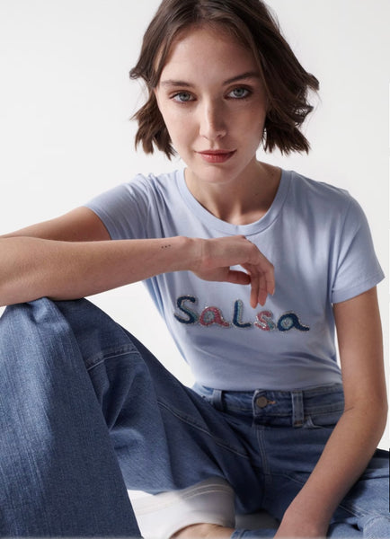 Salsa T-shirt -Blue