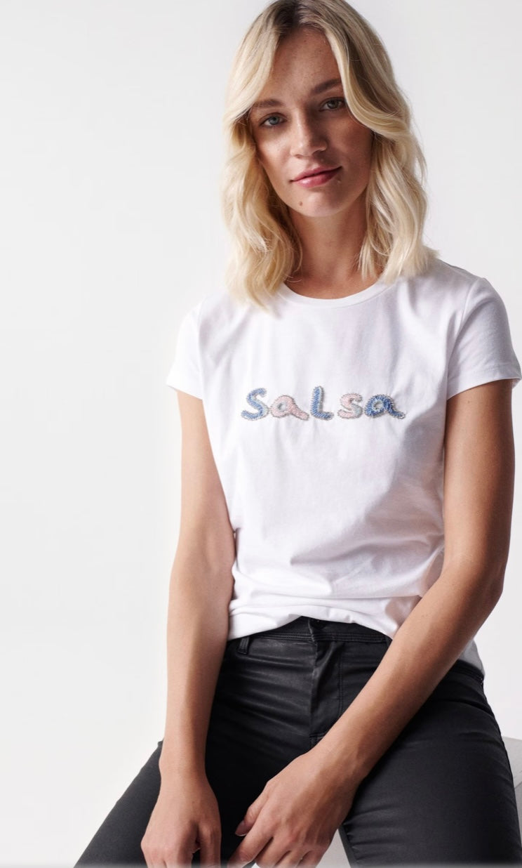 Salsa T-shirt -White