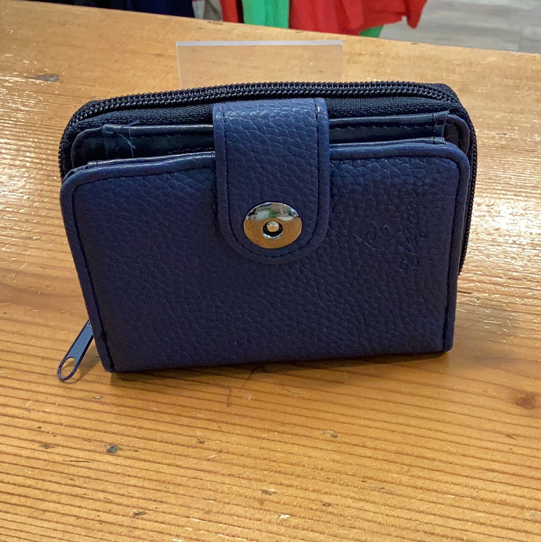 Wallet Vegan plain mid