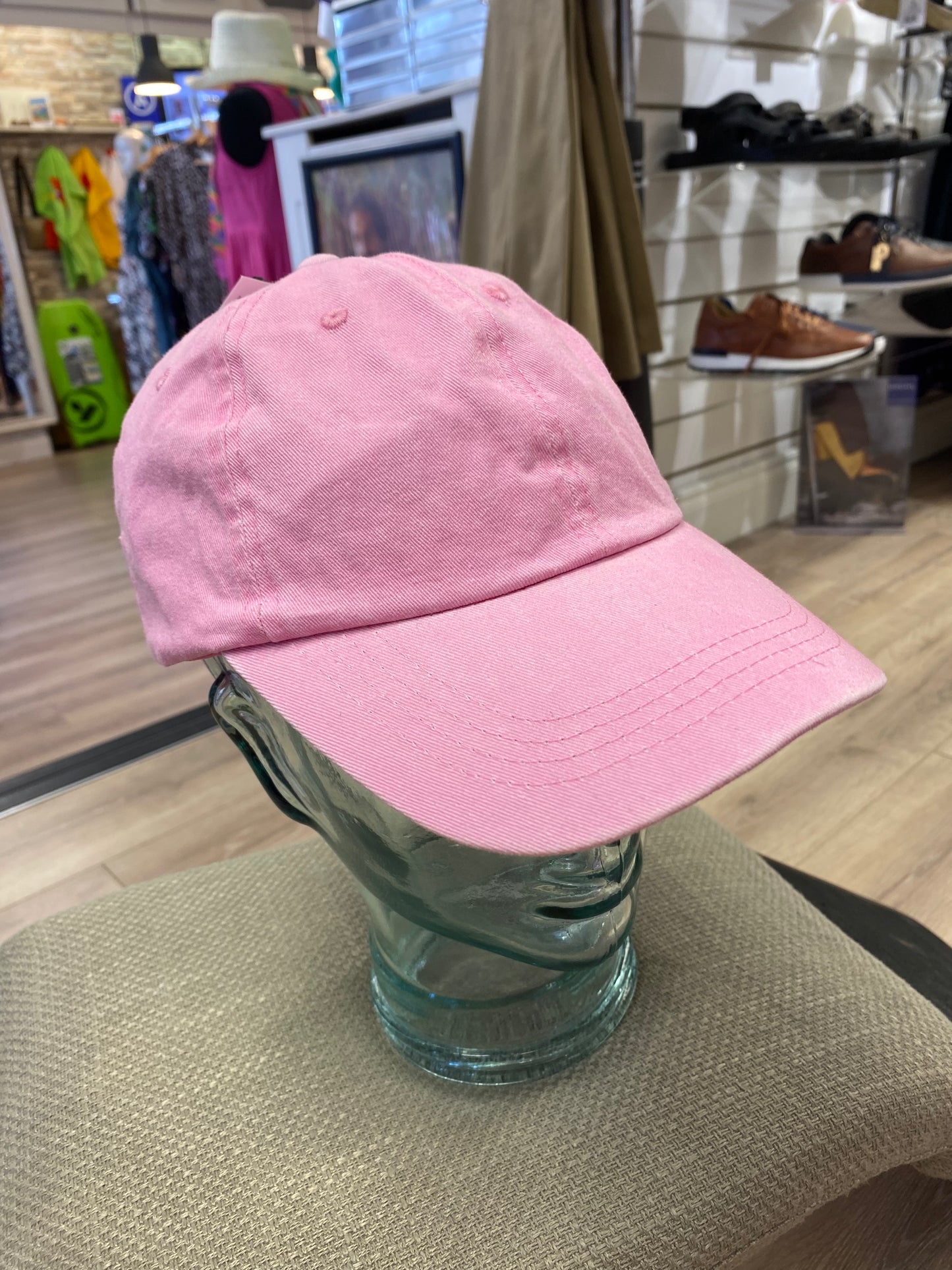Baseball hat ladies-Plain washed