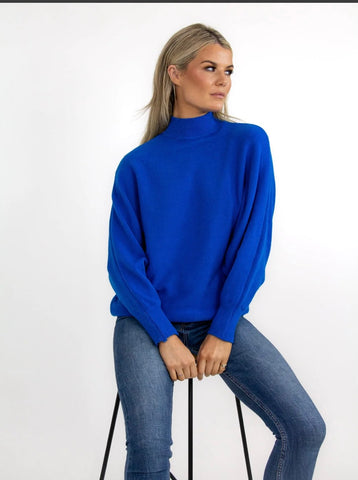 K&P Verona Knit Cobalt