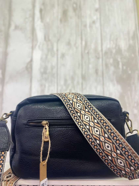 Vegan Leather Guitar Strap Bag