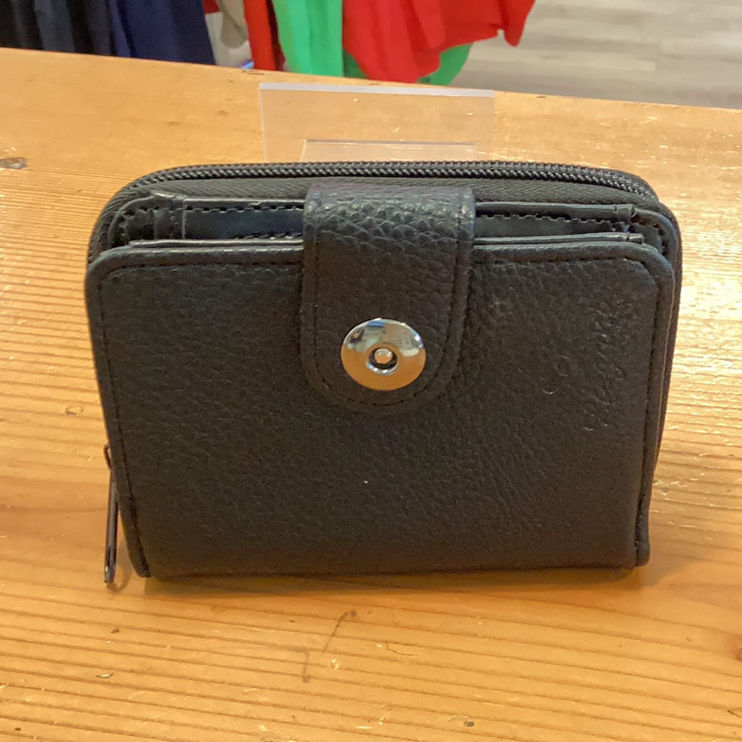 Wallet Vegan plain mid