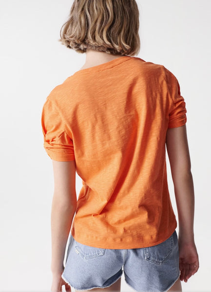 Salsa Plain T-shirt-Orange