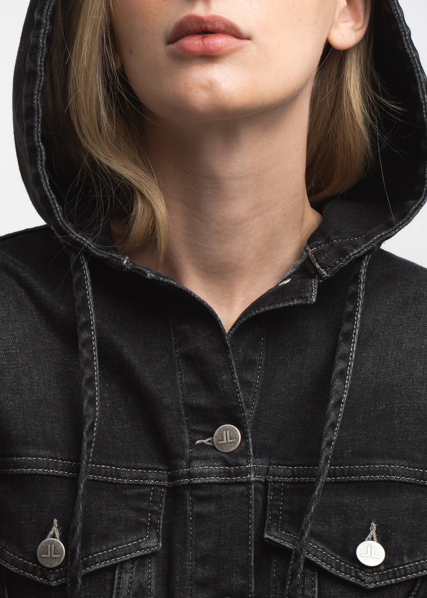 Jane Lushka Jessie Faded Hood Jacket Faded Black