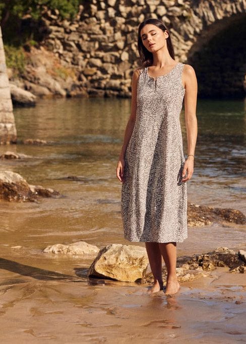Peruzzi Print  Sleeveless Dress