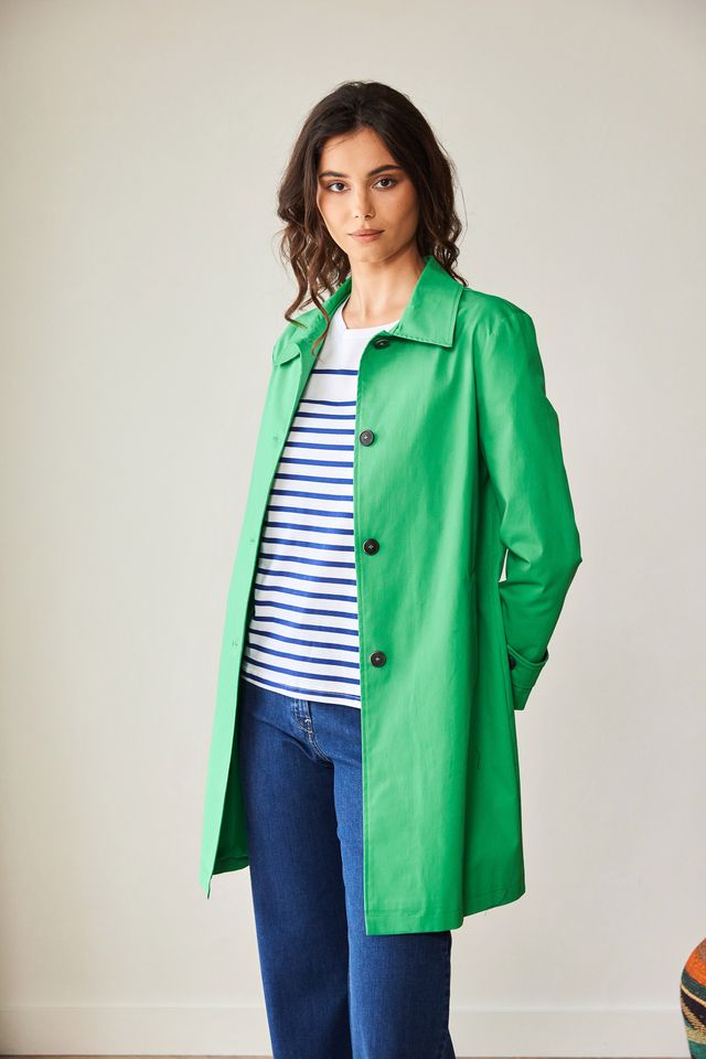 Peruzzi Mac Coat Green