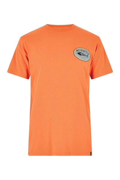 Weird Fish Original Surf Graphic T-Shirt - Mango