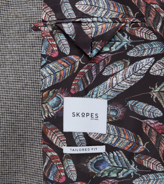 Skopes Hastings Jacket Black/Grey Puppytooth