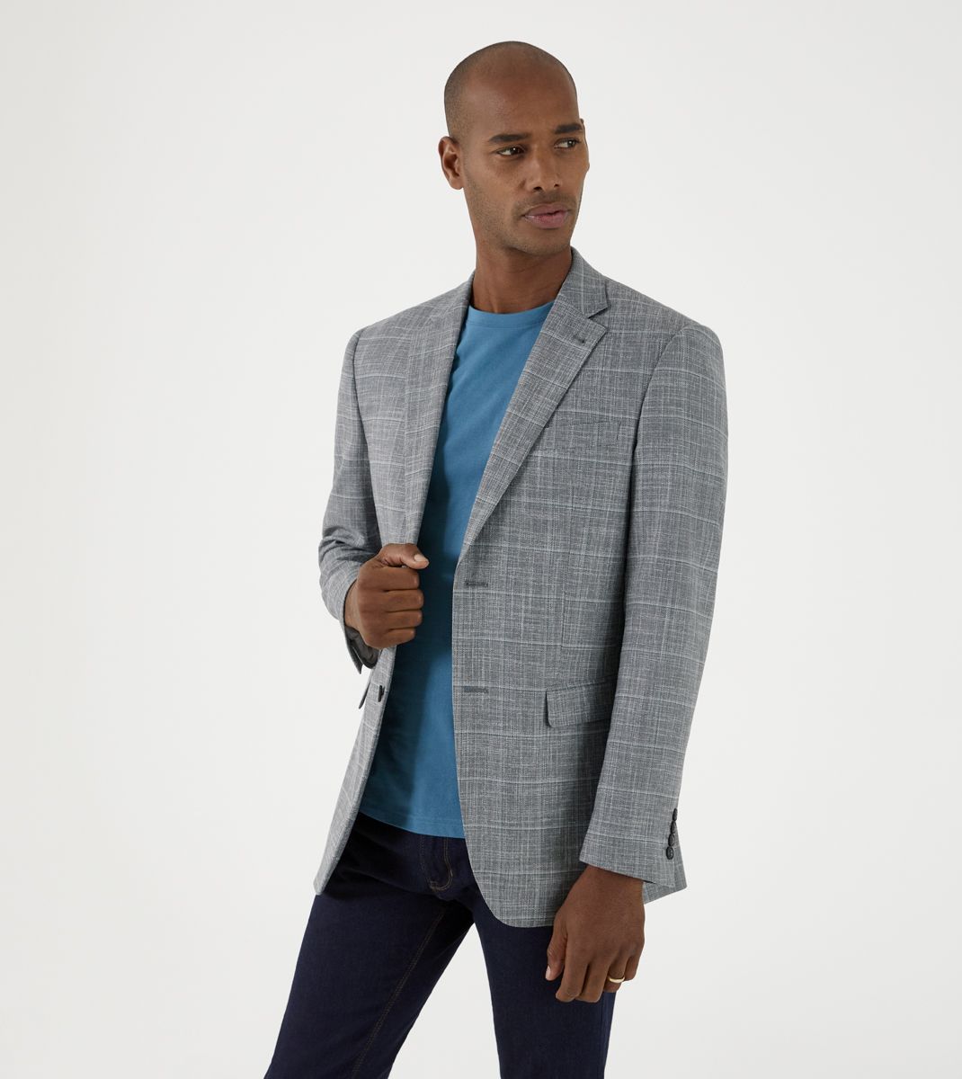 Skopes Louis Tailored Jacket -Sage Check