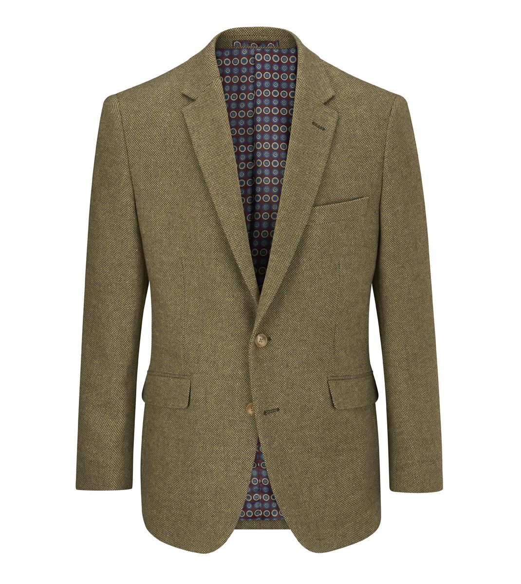 Skopes Hexham Tailored Fit Wool Blend Jacket Stone