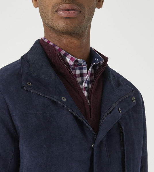 Skopes Maynell Car Coat-Navy