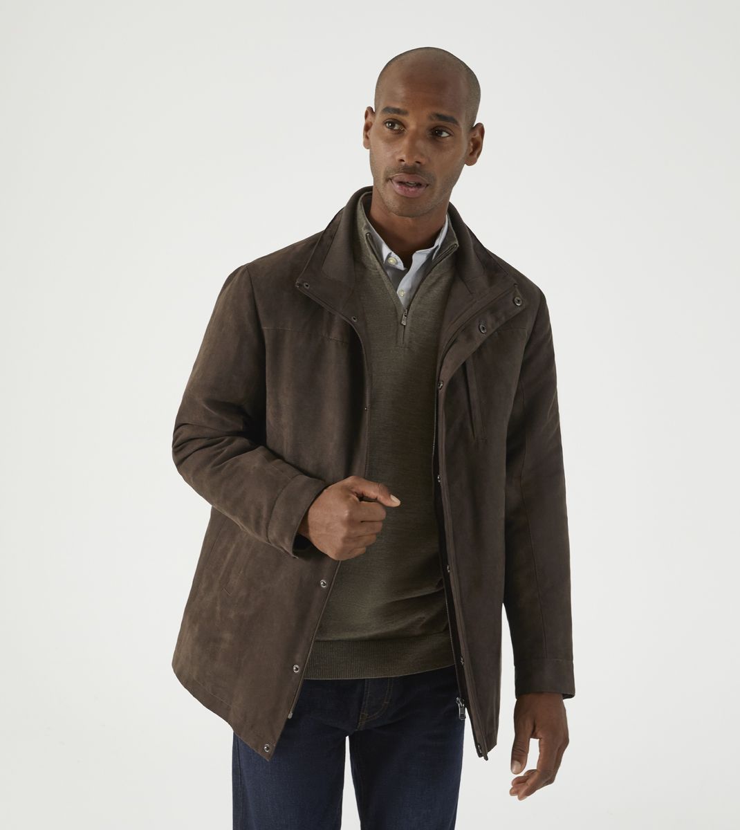 Skopes Maynell Car Coat-Brown