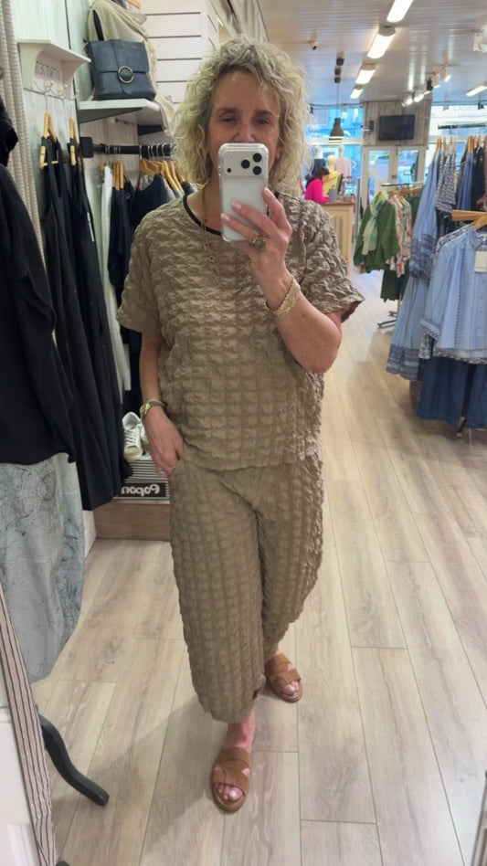 My Soul Check Top Sand