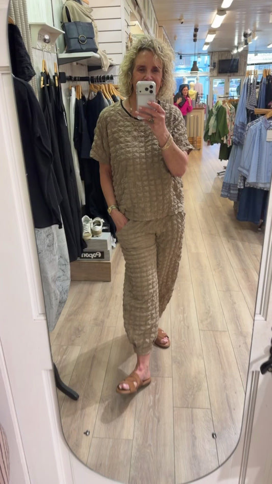 My Soul Check Top Sand