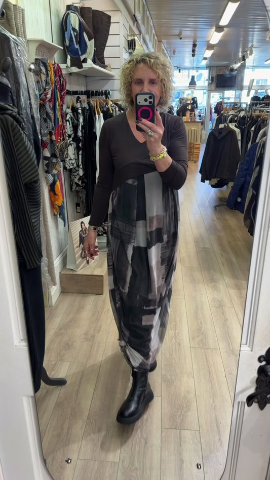 Peruzzi Tulle Skirt Dress