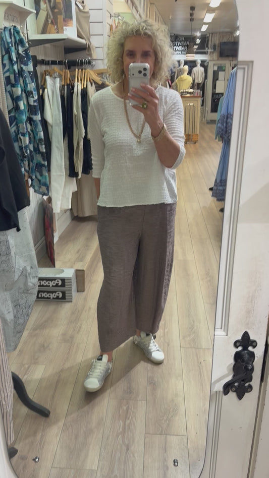 NEIRIMI Easy Stripe Trousers