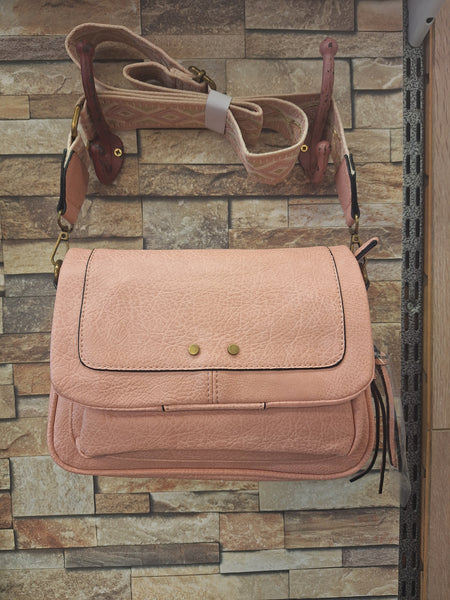 Plain 2strap Vegan Cross Body