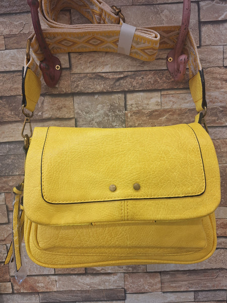 Plain 2strap Vegan Cross Body