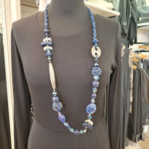 Blue Bead Necklace