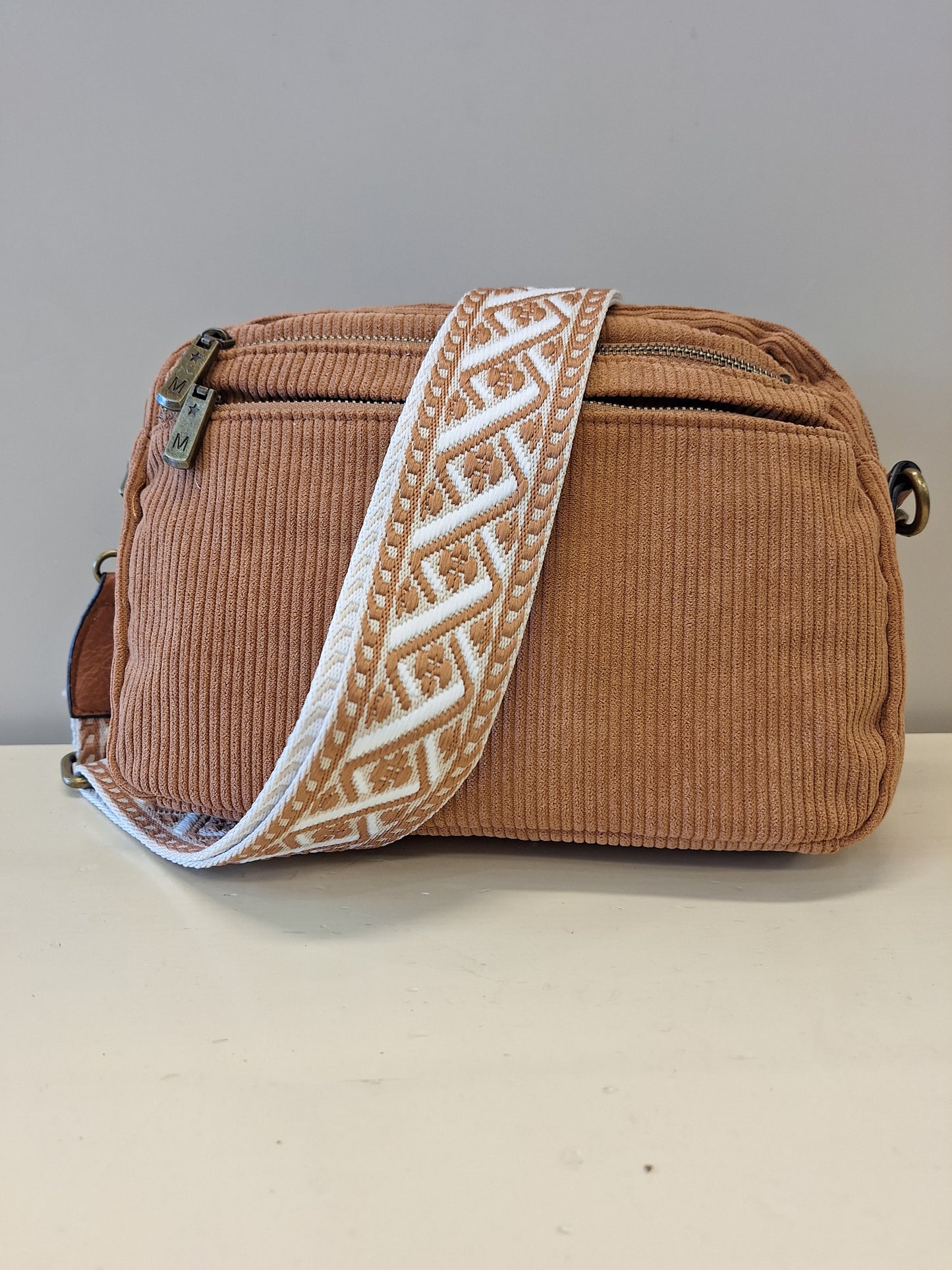 2 Strap Cord Crossbody