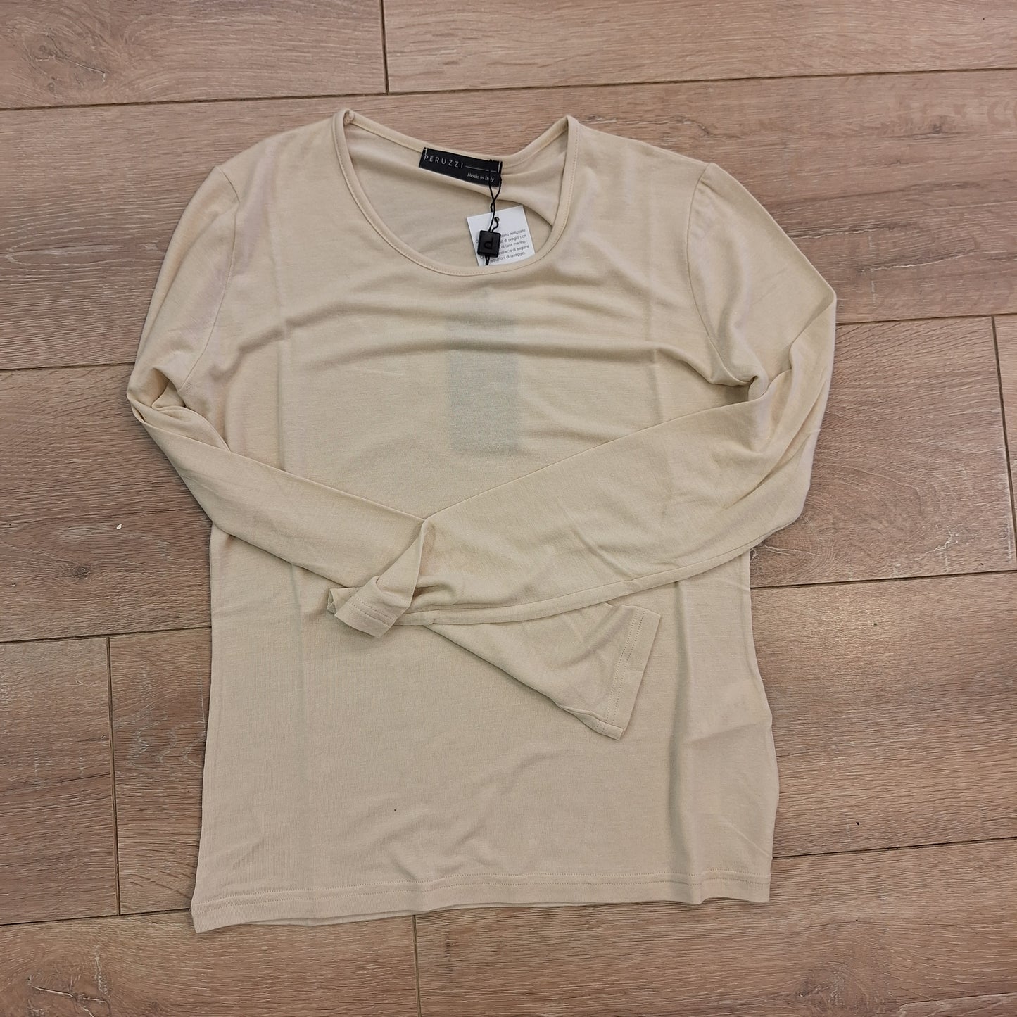 Peruzzi Marino Goes Under Top- Beige