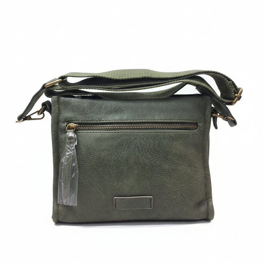 Vegan Midi Square Bag