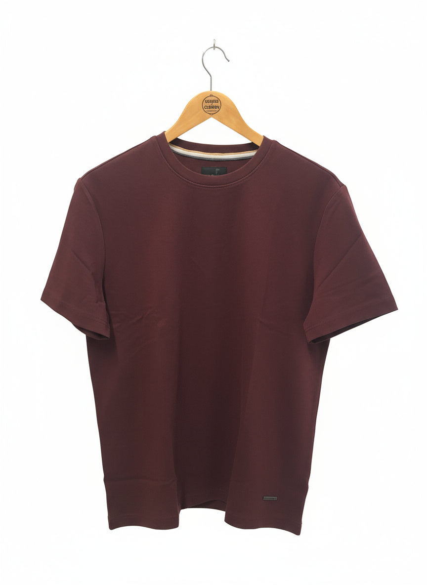 6th Sense Liquid Round Neck T-Shirt Port