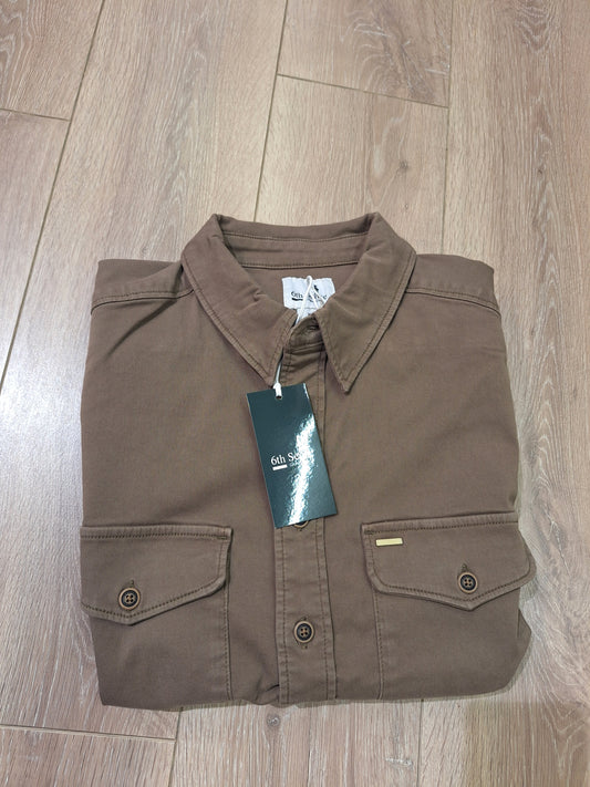 6th Sense Overshirt Mocha