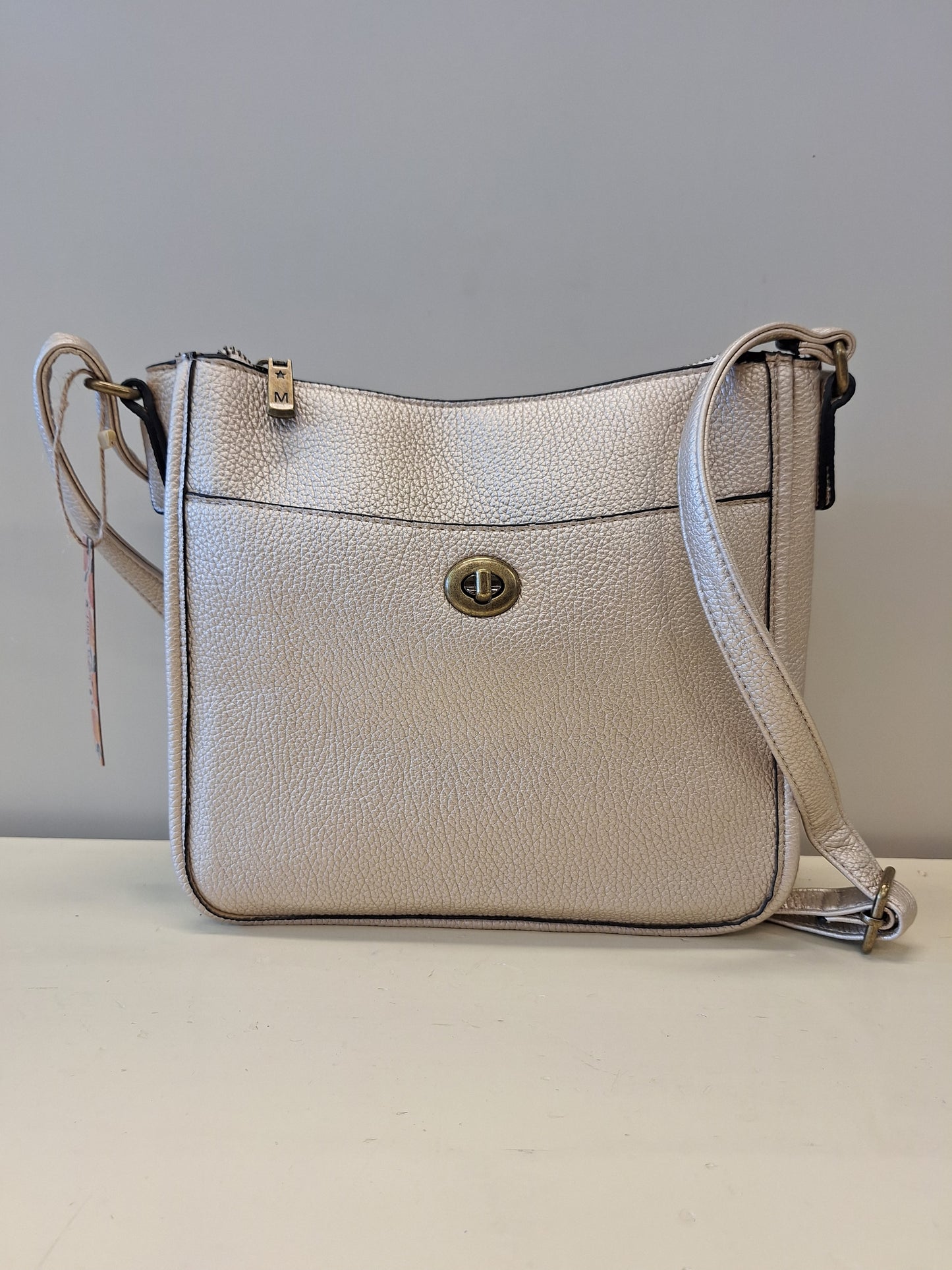 Plain Large 2 Strap Cross-body