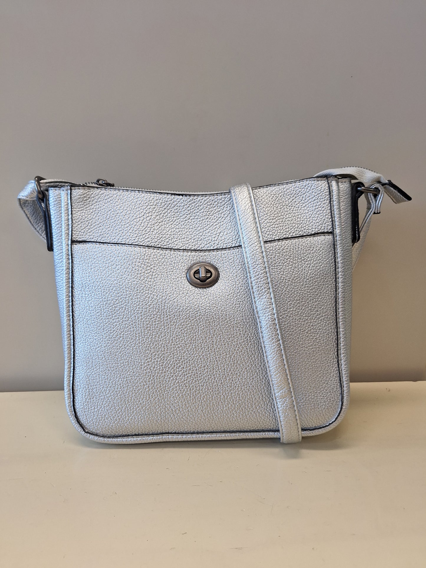 Plain Large 2 Strap Cross-body