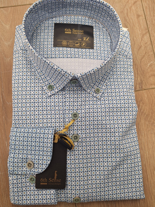 6th Sense BD Print Perform Blue