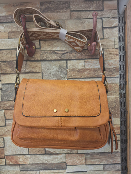 Plain 2strap Vegan Cross Body