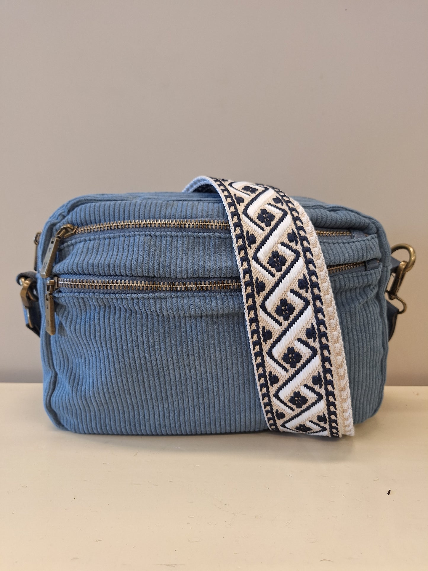 2 Strap Cord Crossbody