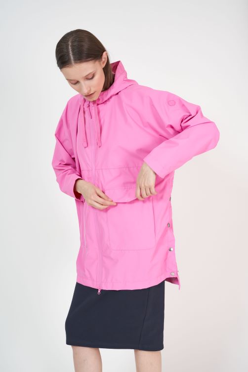 Tanta Rominjati Rain Jacket- Pink Cosmos