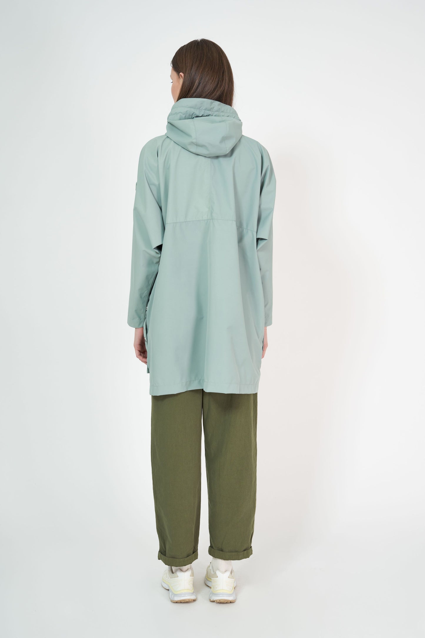 Tanta Rominjati Rain Jacket- Iceberg Green