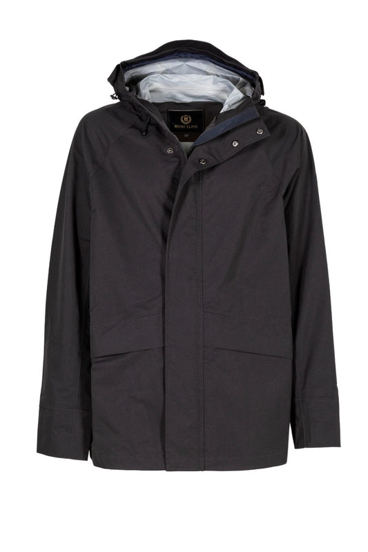 Henri Lloyd Mens Portland Rain Jacket Black