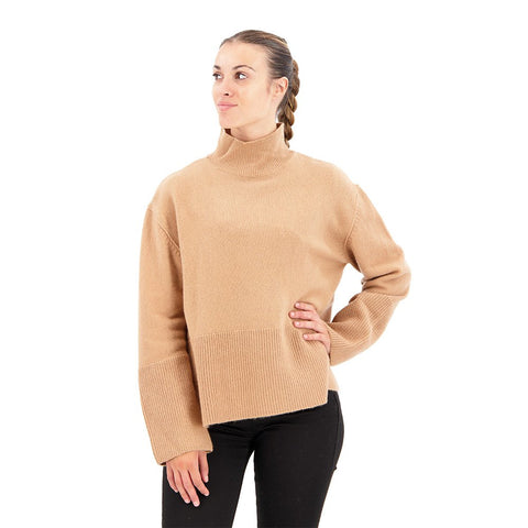 Salsa Wool Jumper With Cashmere Camel