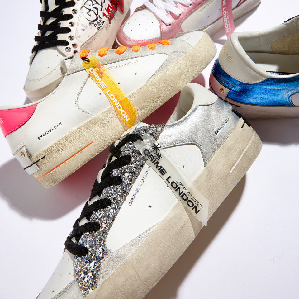 Crime London SK8 DELUXE SILVER GLAM