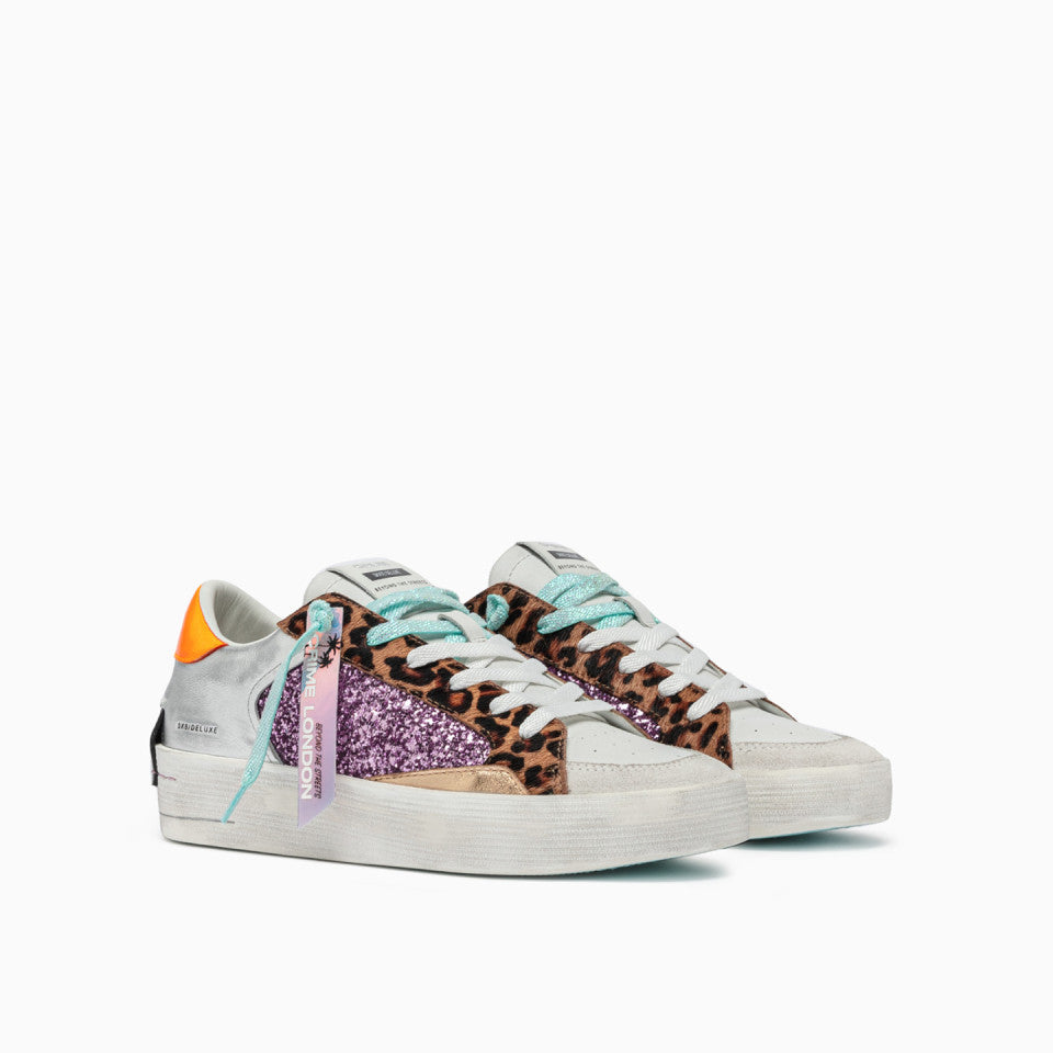 Crime London SK8 DELUXE Wedge Exotic Purple