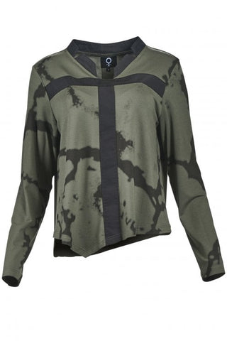 My Soul Stain Jersey Top Olive