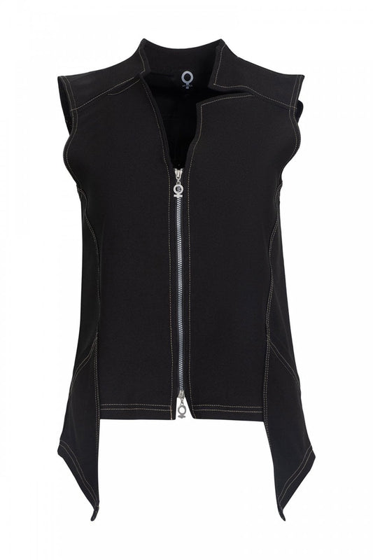 My Soul Stretch Waistcoat Black