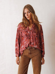 Indi & Cold Blouse Bordo