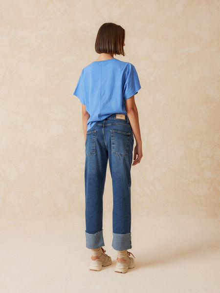 Indi & Cold Denim Roll Up Jeans